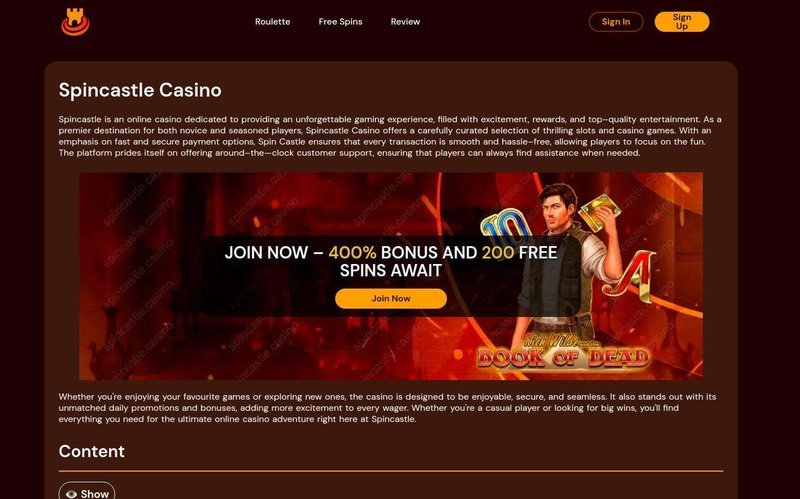 What Spin Castle Casino Is All About, spinscastle casino login