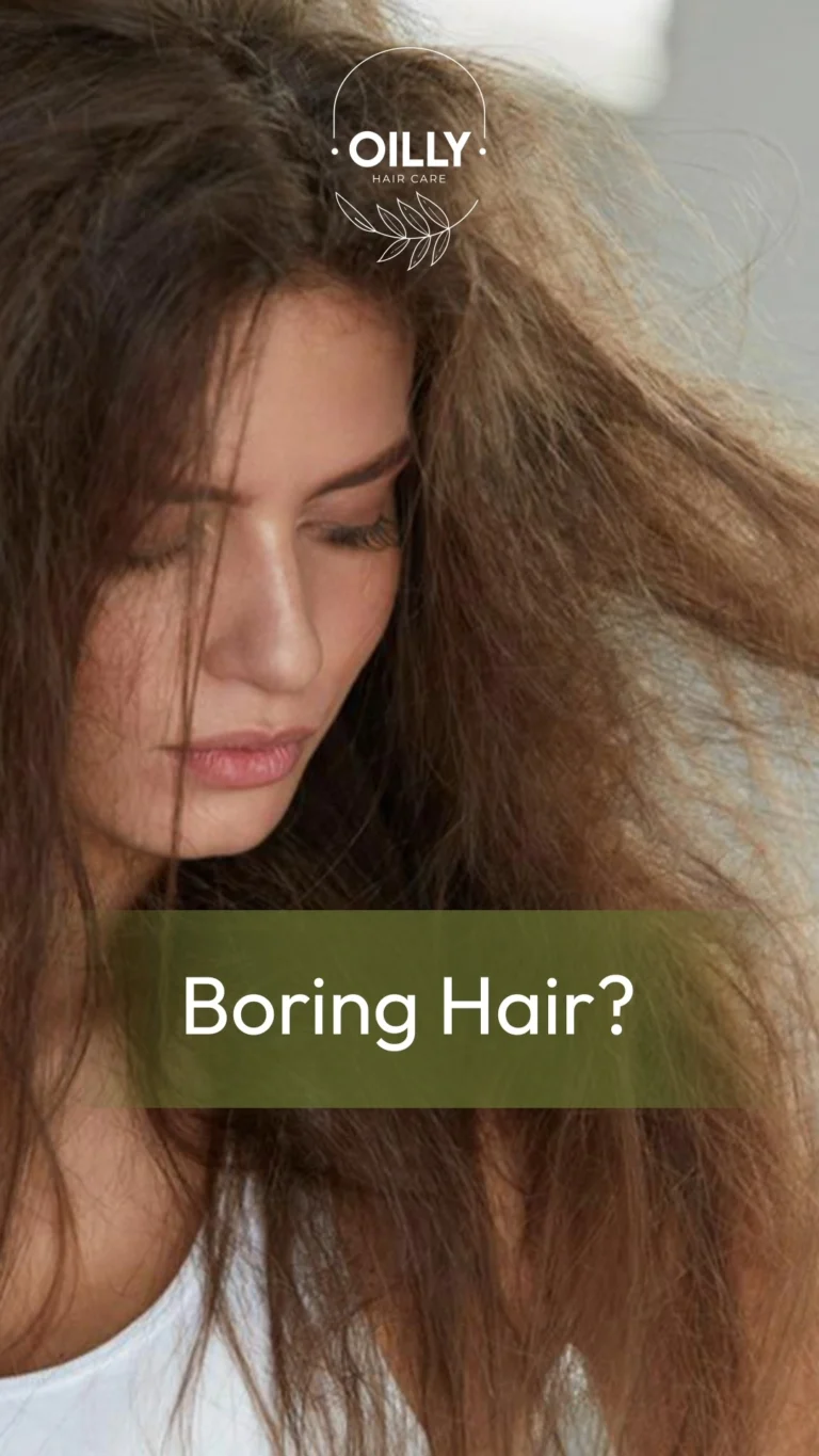 Instagram post from oillyhaircare. This post is in position 1.