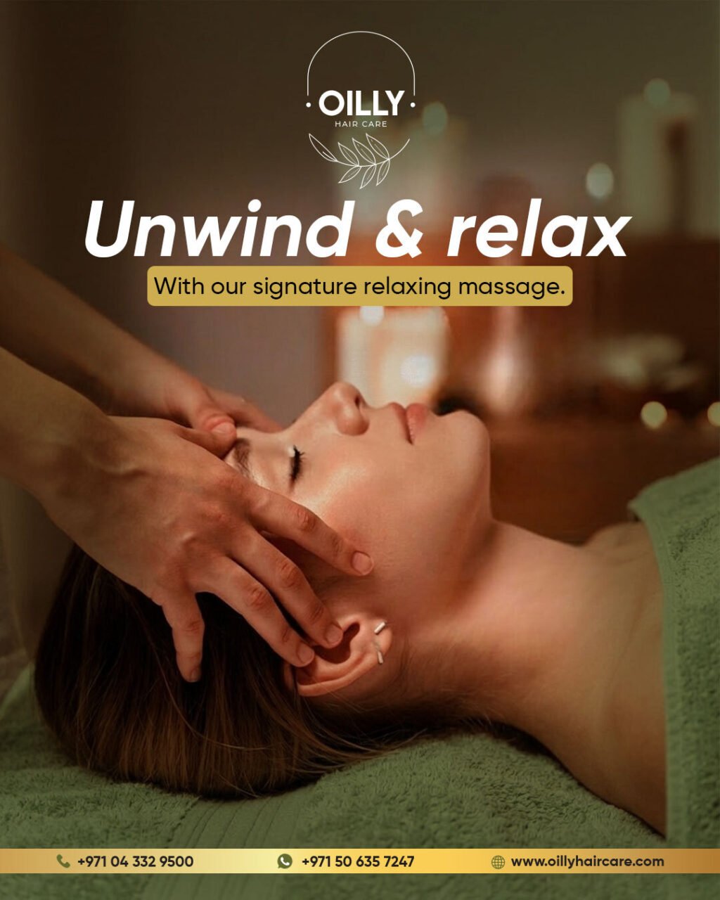 Instagram post from oillyhaircare. This post is in position 2.