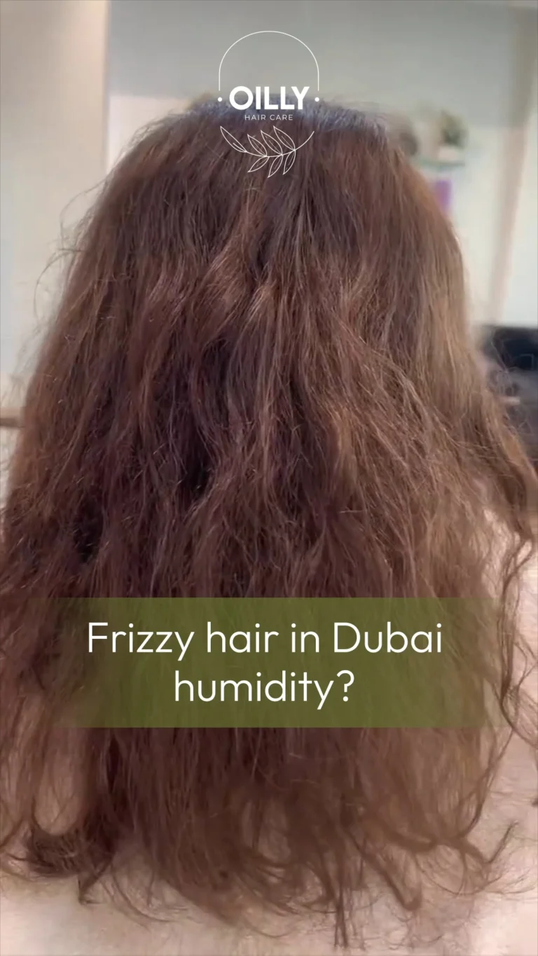 Instagram post from oillyhaircare. This post is in position 3.