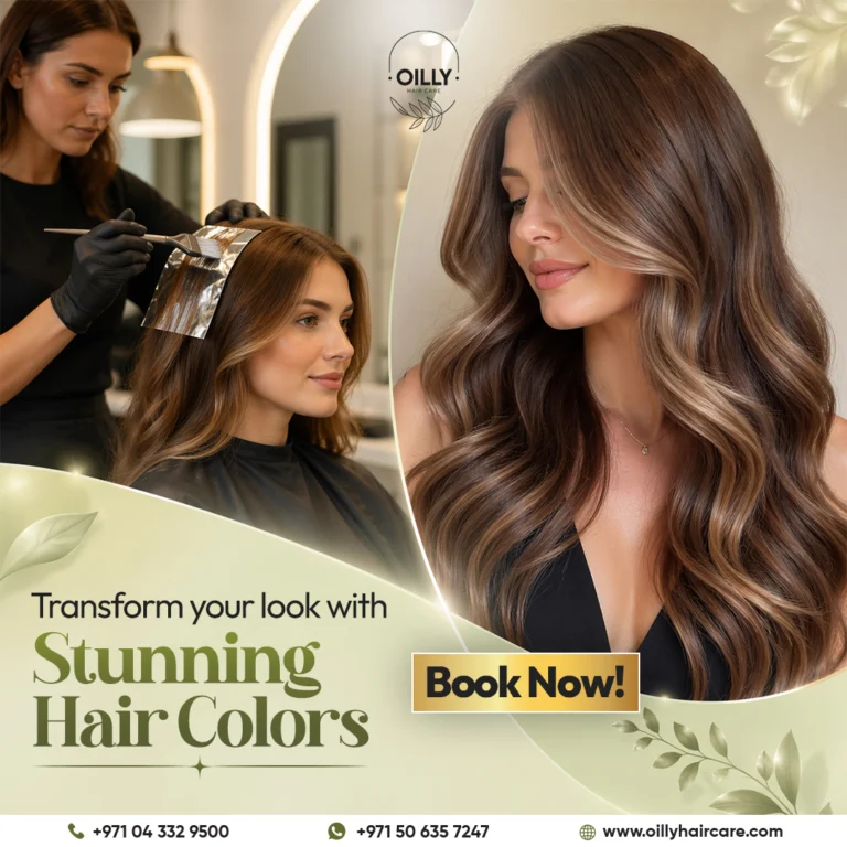 Instagram post from oillyhaircare. This post is in position 2.
