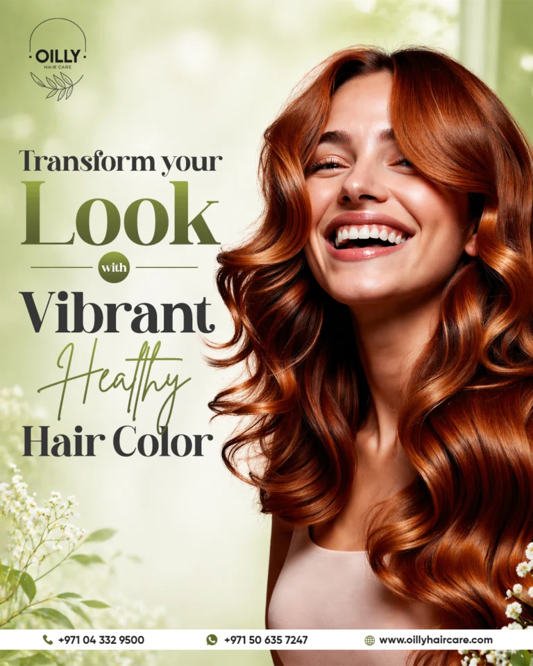 Instagram post from oillyhaircare. This post is in position 1.