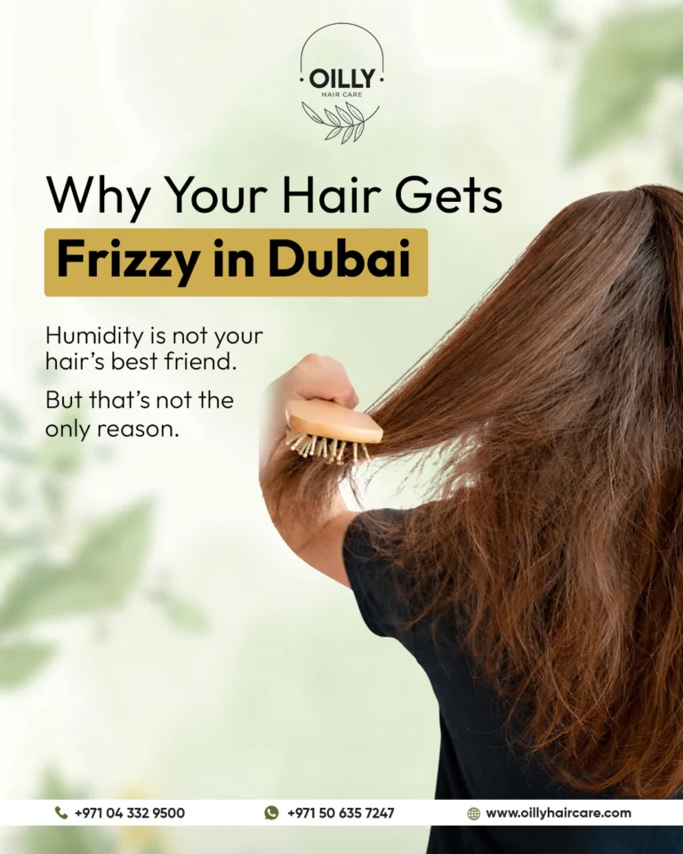 Instagram post from oillyhaircare. This post is in position 2.