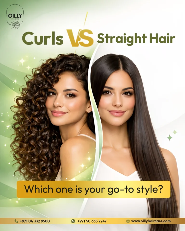 Instagram post from oillyhaircare. This post is in position 1.