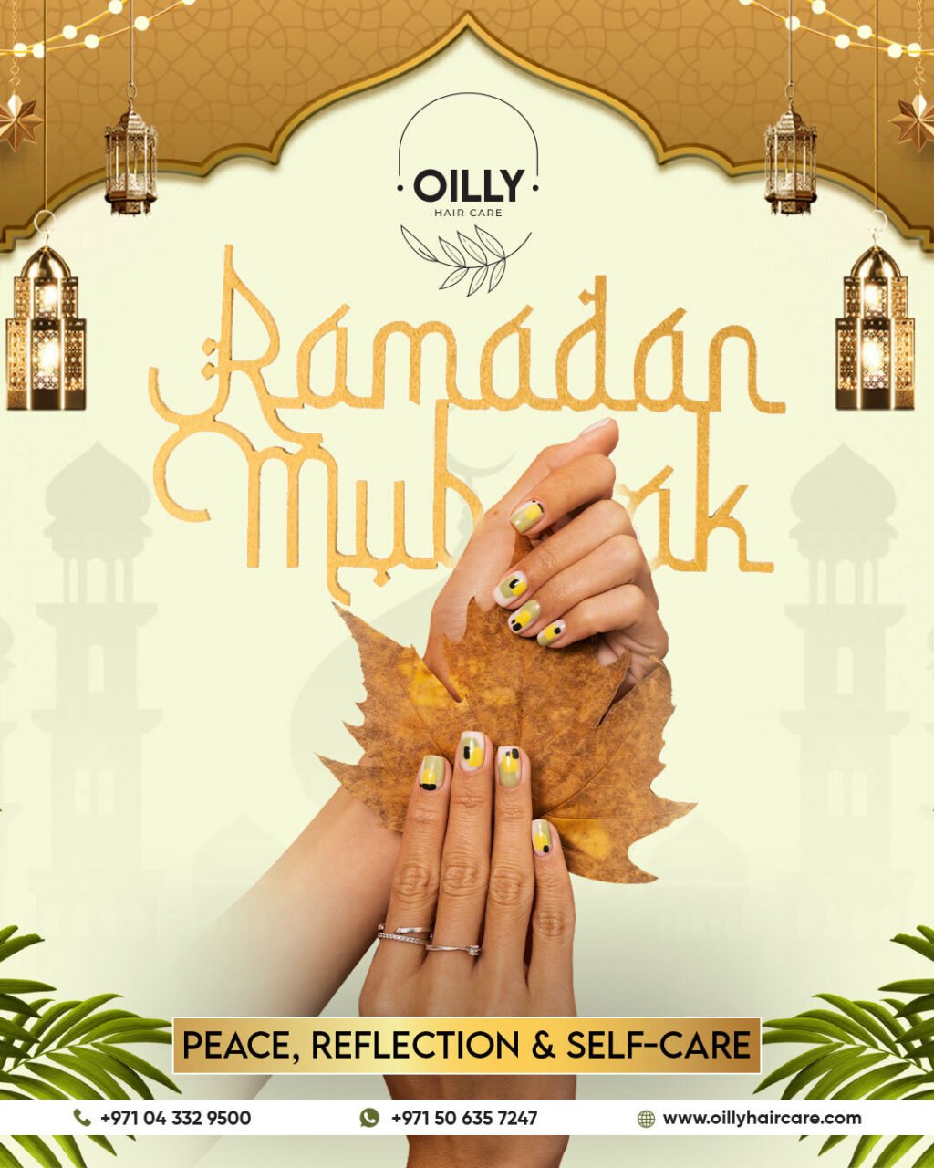 Instagram post from oillyhaircare. This post is in position 2.